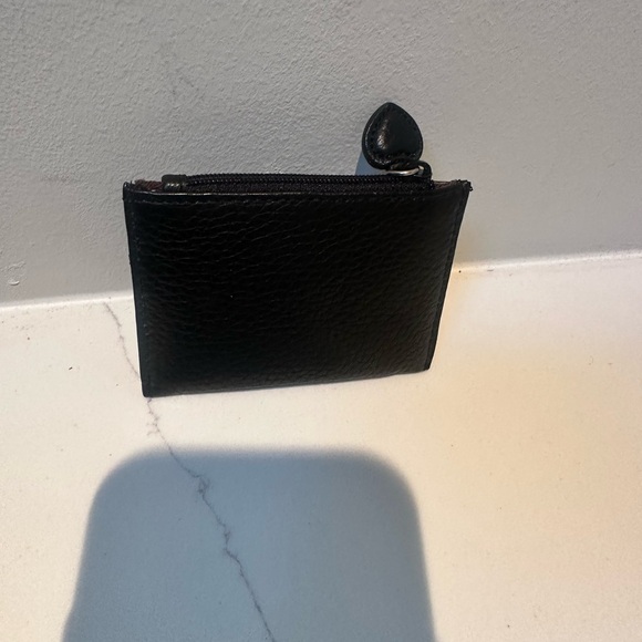 Brighton Black Leather Card Holder NWOT - Picture 4 of 4